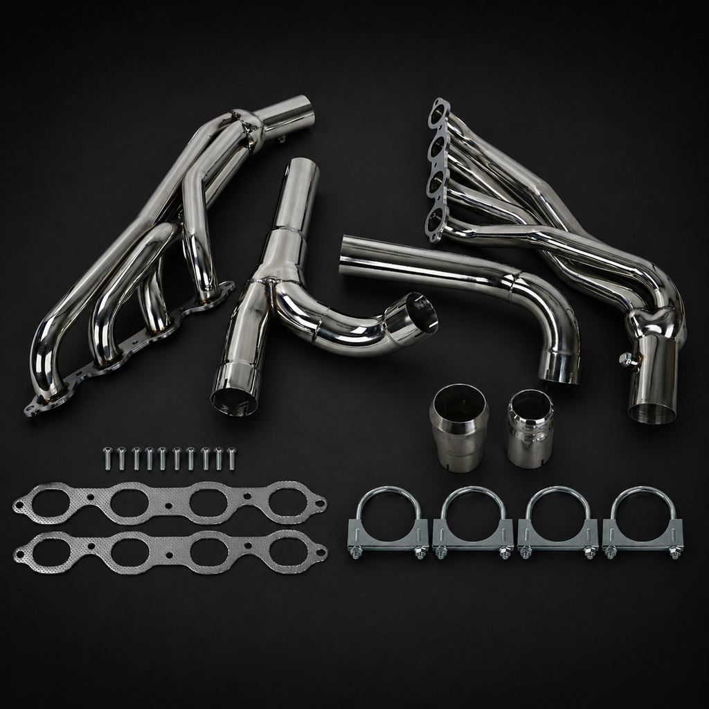 LS Truck Long Tube Performance Headers – 2014–2017 Silverado