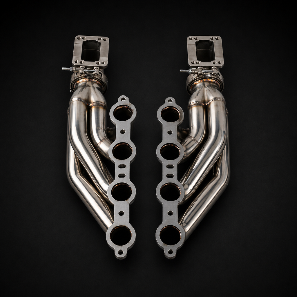 LS Turbo Headers Up & Forward