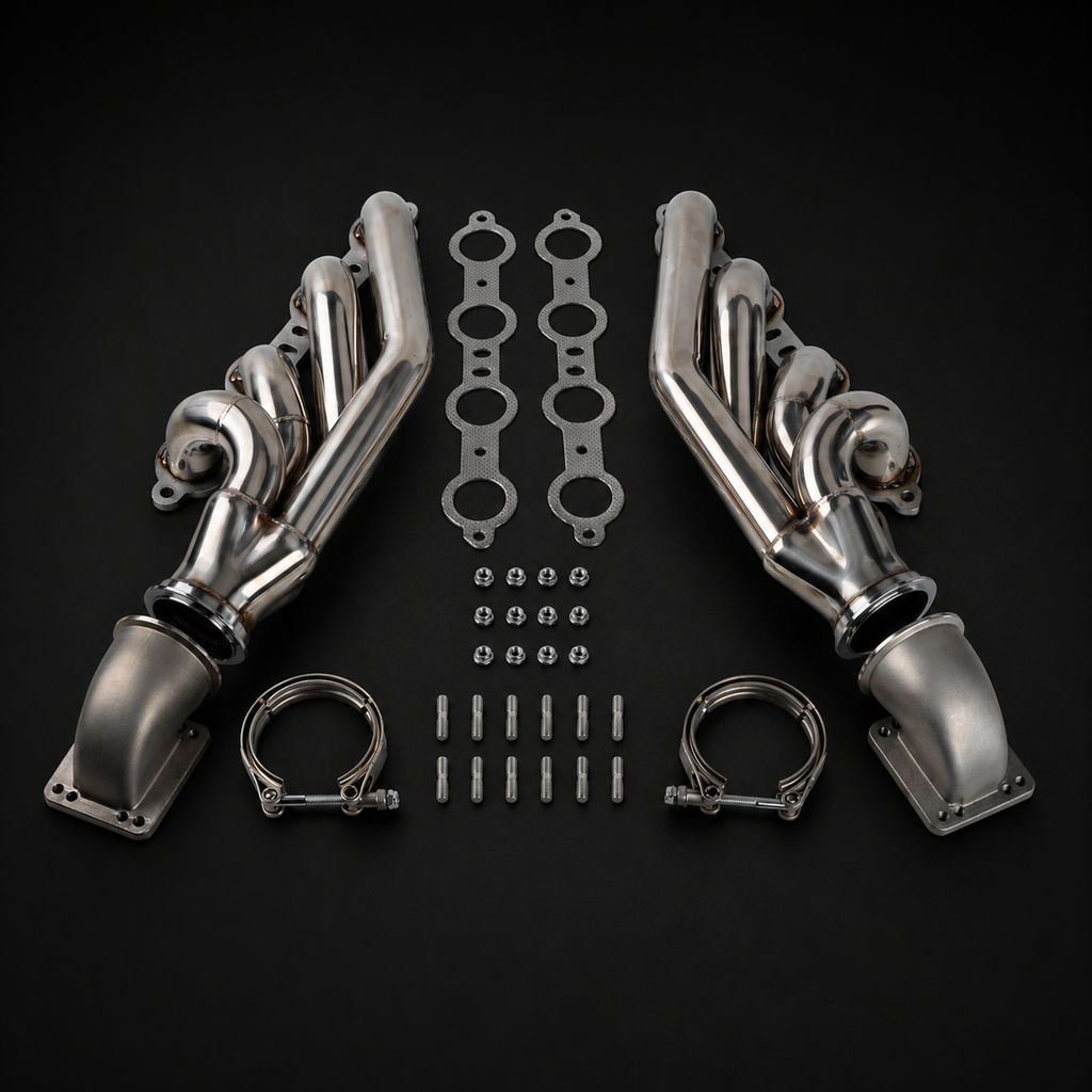 LS Turbo Headers Up & Forward