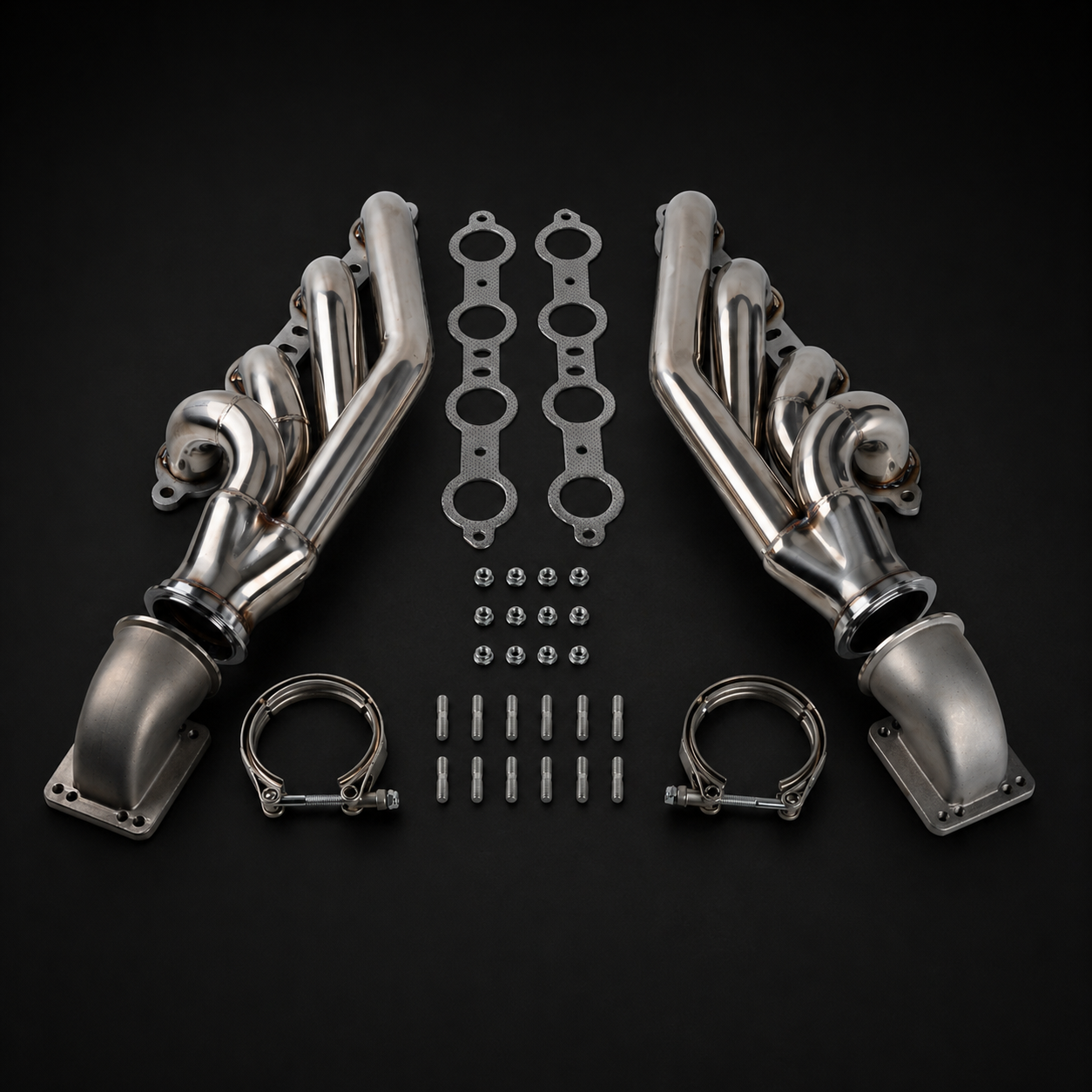 LS Turbo Headers Up & Forward
