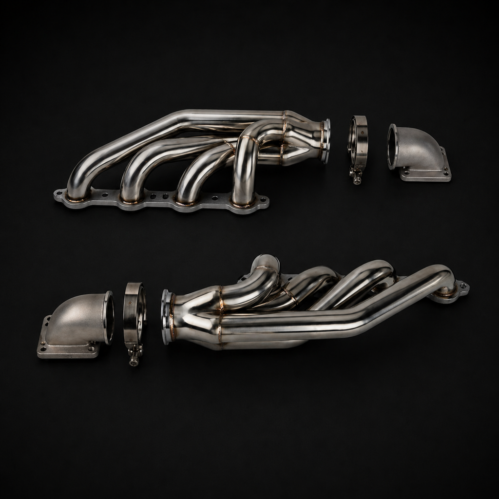 LS Turbo Headers Up & Forward