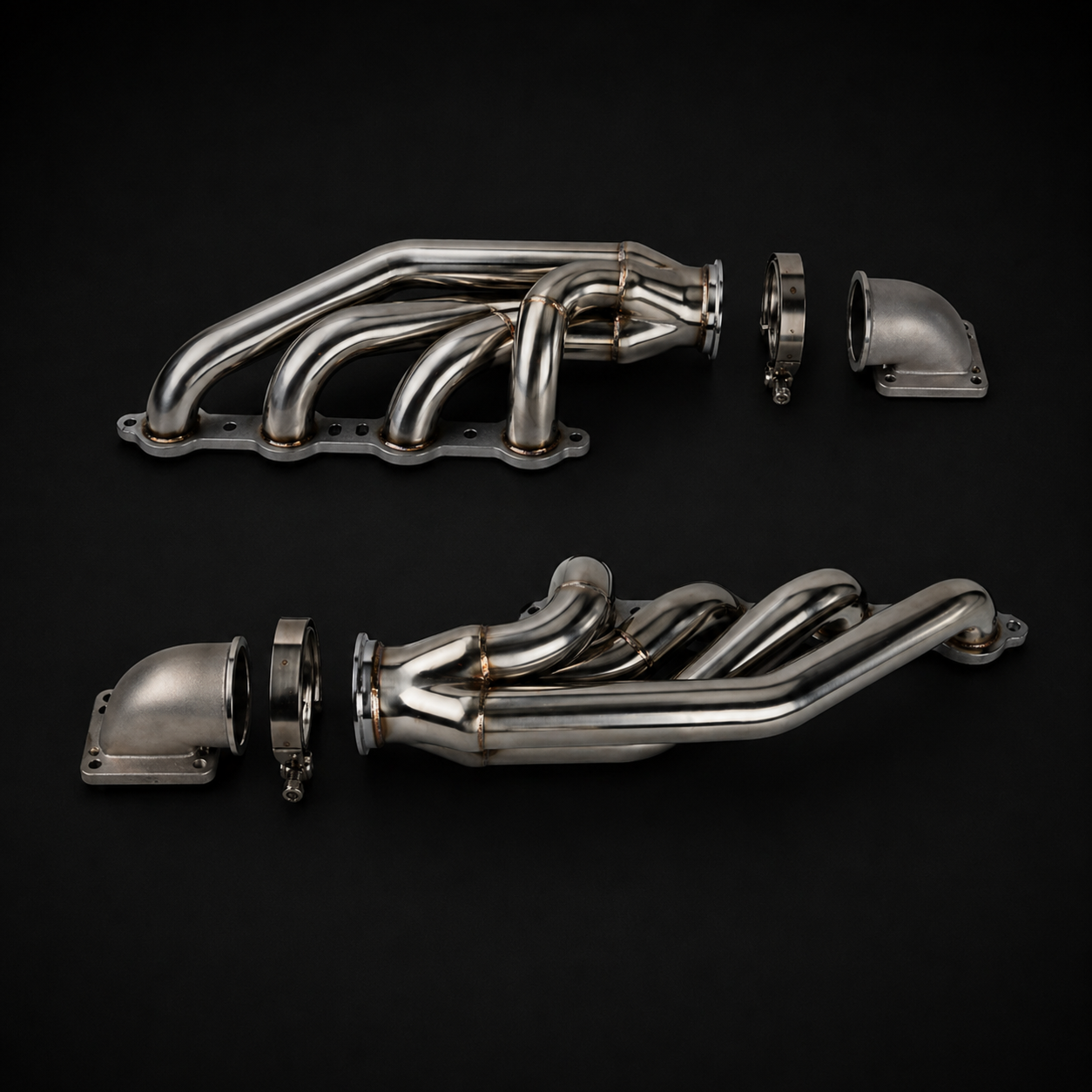 LS Turbo Headers Up & Forward