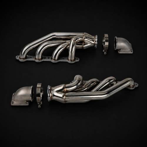 LS Turbo Headers Up & Forward